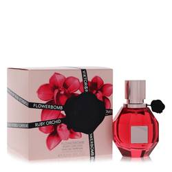 Flowerbomb Ruby Orchid Perfume by Viktor & Rolf 1 oz Eau De Parfum Spray