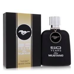 50 Years Ford Mustang Cologne By Ford, 3.4 Oz Eau De Toilette Spray For Men