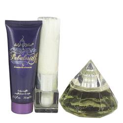 Fabulosity Perfume by Kimora Lee Simmons Perfume -- Gift Set - 3.4 oz Eau De Parfum Spray + 2.5 oz Body Souffle + .12 oz Shimmer Powder Wand