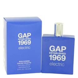 Gap 1969 Electric Cologne By Gap, 3.4 Oz Eau De Toilette Spray For Men