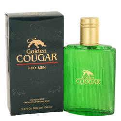 Golden Cougar Cologne By Paris Perfumes, 3.4 Oz Eau De Toilette Spray For Men