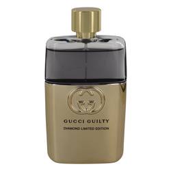 Gucci Guilty Diamond Cologne by Gucci Cologne 3 oz Eau De Toilette Spray (Limited Edition Tester)