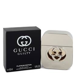 Gucci Guilty Platinum Cologne by Gucci Cologne 1.7 oz Eau De Toilette Spray