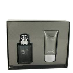 Gucci (new) Cologne by Gucci -- Gift Set - 3 oz Eau De Toilette Spray + 2.5 oz After Shave Balm
