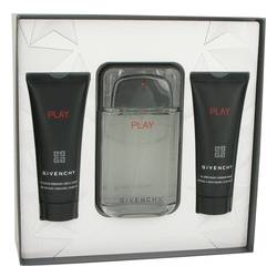 Givenchy Play Cologne by Givenchy Cologne -- Gift Set - 3.4 oz Eau De Toilette spray + 2.5 oz Shower gel + 2.5 oz After Shave Gel