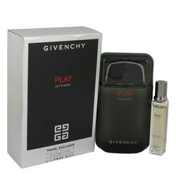 Givenchy Play Intense Cologne by Givenchy Cologne -- Gift Set - 3.3 oz Eau De Toilette Spray + .4 oz Mini EDT Spray