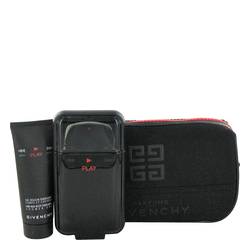 Givenchy Play Intense Cologne by Givenchy Cologne -- Gift Set - 3.3 oz Eau De Toilette Spray + 2.5 oz Hair & Body Shower Gel + Travel Pouch