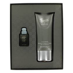 Gucci Pour Homme Cologne by Gucci Cologne -- Gift Set - .16 oz Mini EDT + 1.7 oz All Over Shampoo