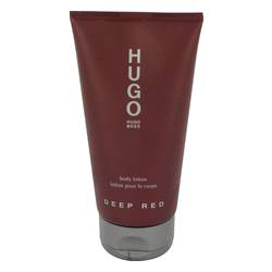 Hugo Deep Red Perfume by Hugo Boss Perfume 5 oz Body Lotion (unboxed)