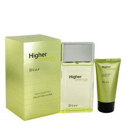 Higher Energy Cologne by Christian Dior Cologne -- Gift Set - 3.4 oz Eau DeToilette Spray + 1.7 oz Shower Gel
