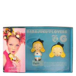 Harajuku Lovers G Perfume by Gwen Stefani Perfume -- Gift Set - .33 oz Eau De Toilette Spray + Parfum Compact