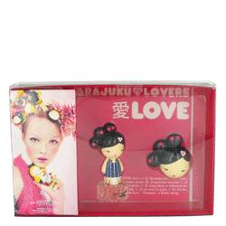 Harajuku Lovers Love Perfume by Gwen Stefani Perfume -- Gift Set - 1 oz Eau De Toilette Spray + Solid Perfume