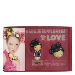 Harajuku Lovers Love Perfume by Gwen Stefani Perfume -- Gift Set - .33 oz Eau De Toilette Spray + Solid Perfume