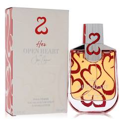 Her Open Heart Perfume by Jane Seymour 3.4 oz Eau De Parfum Spray with Free Jewelry Roll