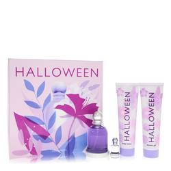 Halloween Perfume by Jesus Del Pozo -- Gift Set - 3.4 oz Eau De Toilette Spray + 5 oz Body Lotion + 1.7 oz Shower Gel + .15 oz Mini EDT