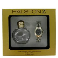 Halston "z" Cologne by Halston Cologne -- Gift Set - 2.5 oz Eau De Toilette Soray + Watch