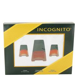 Incognito Perfume by Dana Perfume -- Gift Set - 2-.1 oz Cologne +.5 oz Cologne Spray