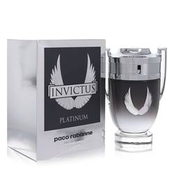 Invictus Platinum Cologne by Paco Rabanne 3.4 oz Eau De Parfum Spray