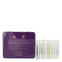 Iris Prima Perfume by Penhaligon's Perfume -- Gift Set - Scent library includes the best of Penhaligon's. Artemisia, Iris Prima, Vaara, Ellenisia, Orange Blossom, Quercus, Sartorial, Blenheim Bouquet, Opus 1870, and Endymion