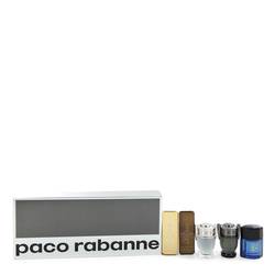 Invictus Intense Cologne by Paco Rabanne Cologne -- Gift Set - Travel Mini Set Includes 1 Million, 1 Million Prive, Invictus, Invictus Intense and Pure XS