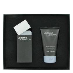 Jacomo De Jacomo Cologne by Jacomo Cologne -- Gift Set - 3.4 oz Eau De Toilette Spray + 3.4 oz After Shave Balm