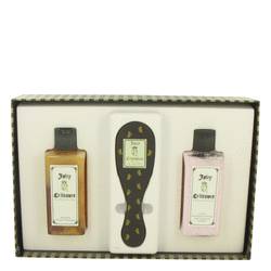Juicy Crittoure Perfume by Juicy Couture Perfume -- Gift Set - 8 oz  Shampoo + 8 oz Conditioner + Dog Brush