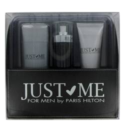 Just Me Paris Hilton Cologne by Paris Hilton Cologne -- Gift Set - 3.4 oz Eau De Toilette Spray + 2.5 oz Deodorant Stick + 3 oz Body Wash