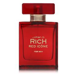 Johan B Rich Red Icone Cologne by Johan B 3 oz Eau De Toilette Spray (unboxed)