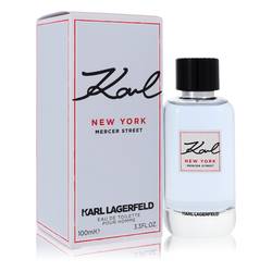 Karl New York Mercer Street Cologne by Karl Lagerfeld 3.3 oz Eau De Toilette Spray