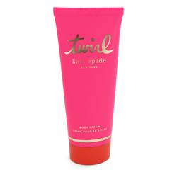 Kate Spade Twirl Perfume by Kate Spade Perfume 3.4 oz Body Cream