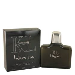 Kl Interview Cologne By Karen Low, 3.4 Oz Eau De Toilette Spray For Men