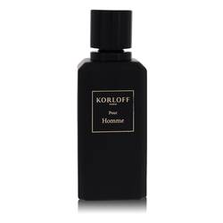 Korloff Pour Homme Cologne by Korloff Cologne 3 oz Eau De Parfum Spray (Unboxed)