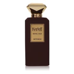 Korloff Royal Oud Intense Perfume by Korloff Perfume 3 oz Eau De Parfum Spray (unboxed)