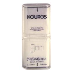 Kouros Cologne by Yves Saint Laurent Cologne -- Gift Set - (2) Travel size 0.85 oz Eau De Toilette Sprays