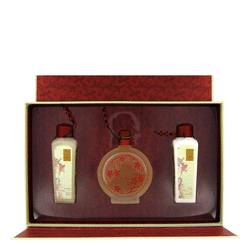 Lucky Number 6 Perfume by Liz Claiborne Perfume -- Gift Set - 3.4 oz Eau De Parfum Spray + 3.4 oz Body Milk + 3.4 oz Shower Gel