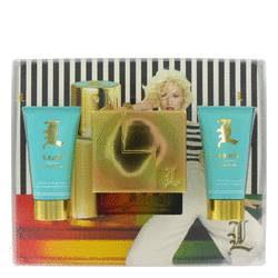 L Lamb Perfume by Gwen Stefani -- Gift Set - 3.4 oz Eau De Parfum Spray + 2.5 oz Body Lotion + 2.5 oz Shower Gel