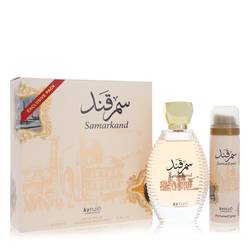 La Muse Orientals Samarkand Cologne by La Muse -- Gift Set - 3.4 oz Eau De Parfum Spray + 1.7 oz Perfumed Spray