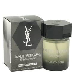 La Nuit De L'homme Frozen Cologne by Yves Saint Laurent Cologne 3.3 oz Eau De Cologne Spray