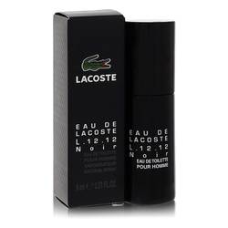 Lacoste Eau De Lacoste L.12.12 Noir Mini By Lacoste, .27 Oz Mini Eau De Toilette Spray For Men