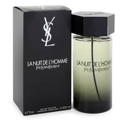 La Nuit De L'homme Cologne by Yves Saint Laurent Cologne 6.8 oz Eau De Toilette Spray (Limited Edition)