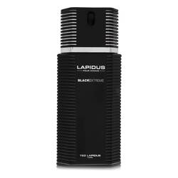 Lapidus Black Extreme Cologne by Ted Lapidus Cologne 3.4 oz Eau De Toilette Spray (Unboxed)
