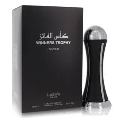 Lattafa Pride Winners Trophy Silver Cologne by Lattafa 3.4 oz Eau De Parfum Spray