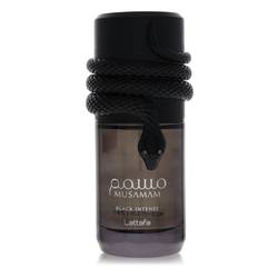 Lattafa Musamam Black Intense Cologne by Lattafa Cologne 3.4 oz Eau De Parfum Spray (Unboxed)