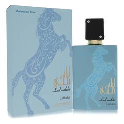Lattafa Lail Maleki Morrocan Blue Cologne by Lattafa 3.4 oz Eau De Parfum Spray (Unisex)