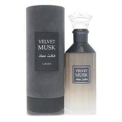 Lattafa Velvet Musk Cologne by Lattafa 3.4 oz Eau De Parfum Spray (Unisex)