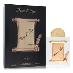 Lattafa Peace & Love Cologne by Lattafa 3.4 oz Eau De Parfum Spray (Unisex)