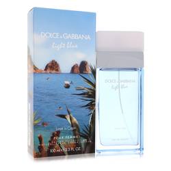 Light Blue Love In Capri Perfume by Dolce & Gabbana 3.4 oz Eau De Toilette Spray