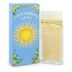 Light Blue Sun Perfume by Dolce & Gabbana 3.4 oz Eau De Toilette Spray