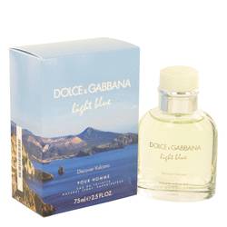 Light Blue Discover Vulcano Cologne By Dolce & Gabbana, 2.5 Oz Eau De Toilette Spray For Men