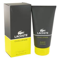 Lacoste Challenge Cologne by Lacoste 5 oz Shower Gel (Slightly Damaged)